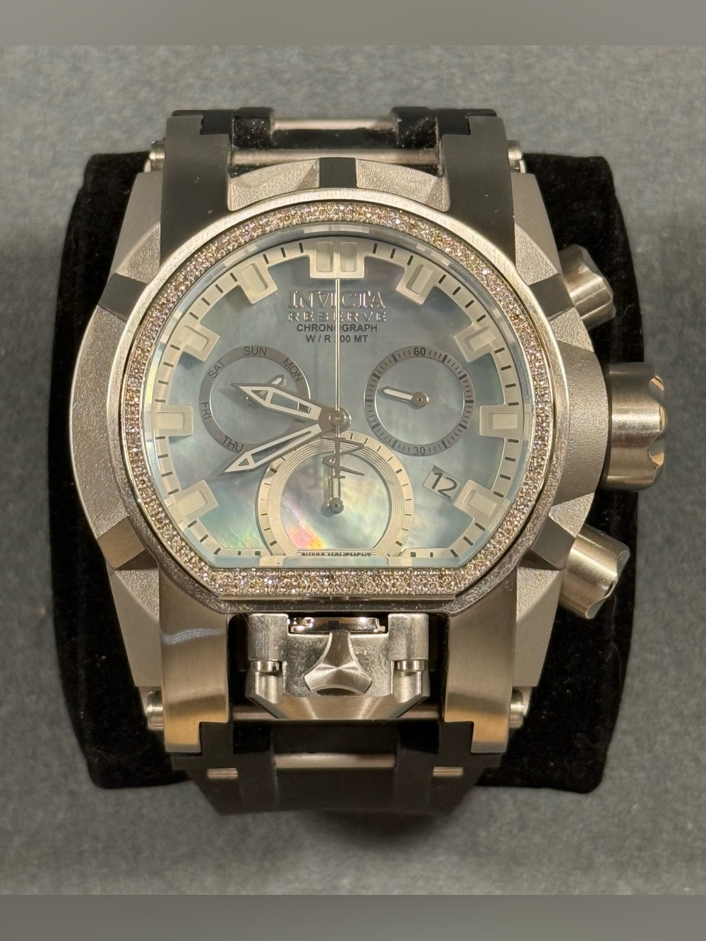 Invicta Reserve 29862 Bolt Zeus Magnum .43 Carat Diamond Chronograph Watch